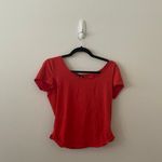 H&M bright orange tee shirt Photo 3