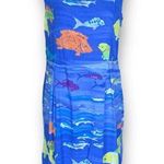 Jams World Vintage 90s Bounty Dress Small Scoop Neck Ocean Fish Animal Print Photo 0