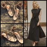 💕DOEN💕 Basque Sandal Saltillo Tan 100% Leather 7 NWT Lace Up Flats Size undefined Photo 5