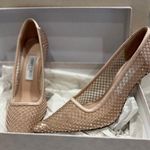 Jimmy Choo New In Box 95mm Lxia Satin Pumps Size 39 Photo 4