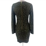 L'Agence  Cherry Sequin Knit Long-Sleeve Minidress Photo 6