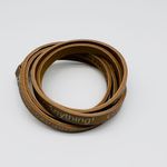 Leather Multiwrap Bracelet Brown Photo 1