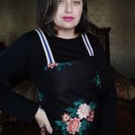 ZARA  embroidery flowers black mesh dress size S Photo 1