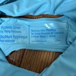 ANDIE  Wide Band High Waisted Bikini Bottom Hydrangea Blue Sz S NWOT Photo 3