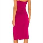 Lovers + Friends  Lucie Midi Dress in Fuchsia XXS Photo 1