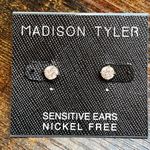 Madison Tyler Gold Cubic Zirconia Stud Earrings Photo 2