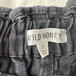 Wild Honey High Waisted Paperbag Denim Shorts  Photo 1