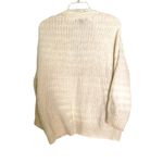 Forever 21  Cream Soft Knit Button Long Sleeve Sweater Cardigan Size Small Photo 1