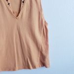 Free People Bohemian Sleeveless V-Neck Tank Top Photo 3