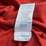 Toad & Co Cue Long Sleeve Wrap Dress Burnt Orange Space Dye Women’s Size Medium Photo 7