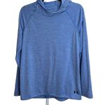 Under Armour Blue Velocity Twist Heatgear Hoodie Photo 1