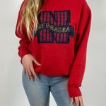 Fruit of the Loom Vintage Nebraska Crewneck Embroidered Patch Photo 0