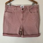 Paige  jeans pink raw cut shorts 33 plus Photo 6