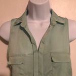 The Limited  Mint Green Sleeveless Blouse Photo 1