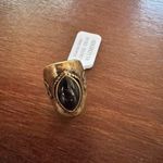 Free People  Elegant Black and Gold Ring Photo 2