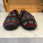Vans Boho Aztec Embroidered Slip On unisex western southern western size 7.5 Photo 2