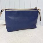 Dana Buchman Navy, Tan And Beige Crossbody Handbag/Women's Casual Purse Bag Photo 2