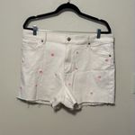 Loft  Brand‎ Star Fresh Cut High Rise Cut Off Denim Shorts Size 14 Photo 2