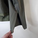 Uli Schneider Pocket Snap Sides Women 8 Green Long Sleeve Round Neck Top Photo 3