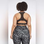 LUX VECTOR Reebok Navy and White Sports Bra Photo 2