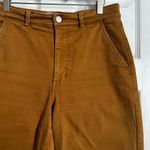 Everlane cropped straight leg twill pant oak brown size 10 Photo 2