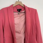 Saloni Maxima Double Breasted Belted Crepe Blazer Size 0 Pink Womens Photo 5