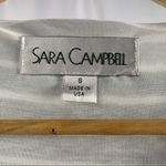Sara Campbell 100% Linen Sleeveless Striped Dress in Blue Size Small‎ Photo 1