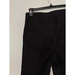 J. Crew Black High Rise Wide Leg Trouser Jeans Women’s Size 32 Photo 3