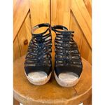 Jbu  Lillian Black Wedge Sandal Size 6.5M Photo 1