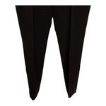 Anne Klein  Black Trouser Slacks Work Dress Pants Gold Buttons Size 8 NWT Photo 2