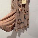 Raga  Embroidered Mini Dress - Brown and Pink Photo 4