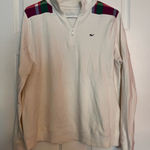 Vineyard Vines  White Quarter-Zip Pullover Photo 0