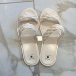 Shade & Shore Target  Women's Cream Braided Sandals Photo 3