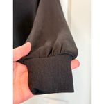 Lou & grey NWT Lounge Wear Black Quarter Zip Pullover Sweatshirt XXS Soft Photo 5