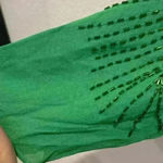 Rory Beca Haldi Beaded Dress size Small Kelly Green Photo 14