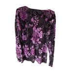 Susan Lawrence NWT  size XL floral burnout ruffel necklace. Photo 1