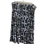 Elle  Size XL black and white geometric design scope Photo 1