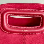 NWOT Maje Red Suede Large M Bag w/ side fringe and crossbody strap Photo 5