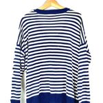 Joe Fresh Navy Striped  Sweater L Photo 1