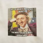 Brooks North Face meme tee Photo 4