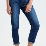 American Eagle  Vintage Button Fly High Rise Jeans Dark Wash Size 2 Photo 0