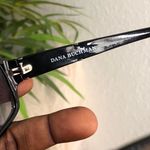 Dana Buchman 2000s Y2K  Retro Black purple sunglasses Photo 5