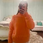 Ruby and Jenna Orange Knit Sweater Photo 2