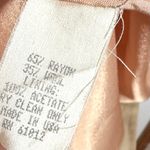 Ann Taylor Vintage Tan Button Down Trench Coat Jacket Dress Photo 8