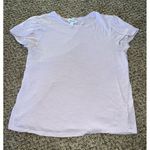 Nine West  Women's light purple short sleeve shirt size large‎ Photo 0