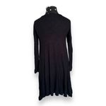 American Eagle Womens Dress Sz XS Black Criss Cross Neck Ribbed Knit Soft & Sexy Photo 7