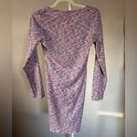 Lisa Says Gah NWOT  Space Dye Long Sleeve Mini Dress 90s Inspired - M Photo 4