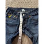 True Religion Jeans Womens Joey Blue Denim Distressed Blue Denim Y2K Size 28 Photo 9