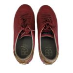 Cole Haan  Red Leather Low‎ Top Sneakers W15326 Women's Size 8.5 B Photo 4