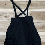 Hot Topic Flare Pleated Mini Skirt Suspenders Women’s XS Photo 0